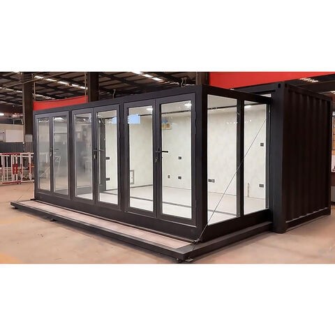 Luxury Foldable House Habitable Common Villa Hotel Warehouse Trade Portable Foldable Folding Container House Prefabricated Home